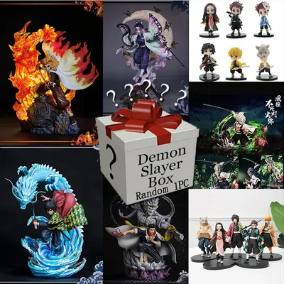 Demon Slayer Blind Box Collection: Get Nezuko and Zenitsu Figure in Action & Toy Figures blind boxes