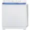 Washing Machine, 40Lbs Twin Tub Laundry with Built-in Drain Pump, Semi-Automatic Washer & Spinner,