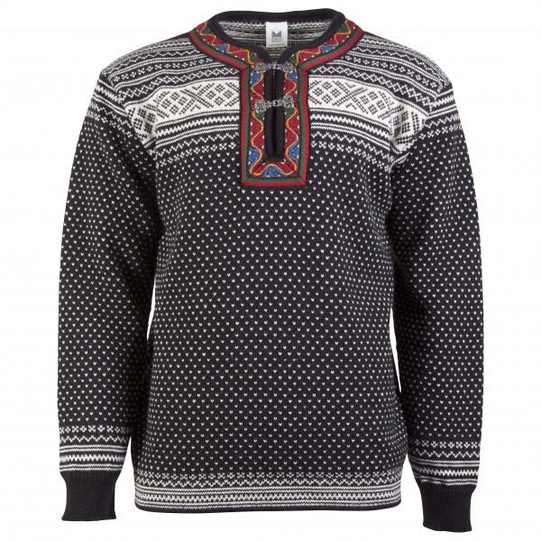 Dale of Norway - Setesdal Sweater - Wollpullover Gr M grau