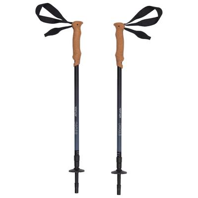 Stoic - AllTrailSt. - Trekkingstöcke Länge 100-140 cm schwarz/ cork