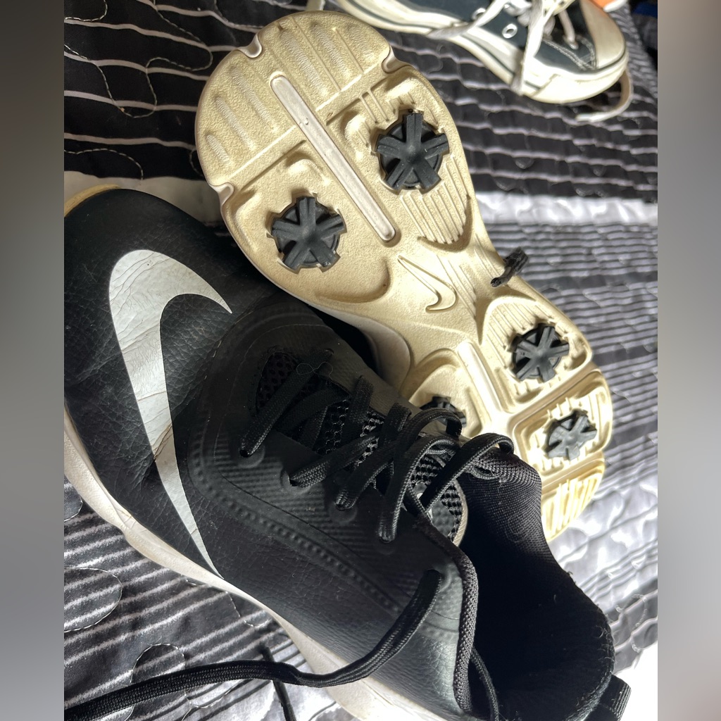 Nike Shoes | Kids Nike Golf Shoes | Color: Black | Size: 3bb