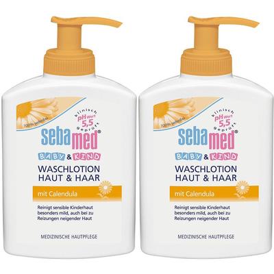 Sebamed Baby&Kind Wasch CA x2 2x200 ml Emulsion Image