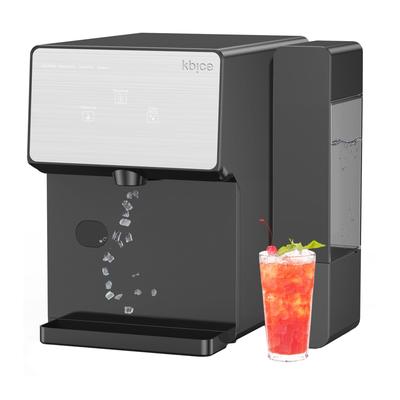 KBICE 3.0 Countertop Nugget Ice Maker with Soft Chewable Ice, 32lbs in 24Hrs, LED Touch Panel