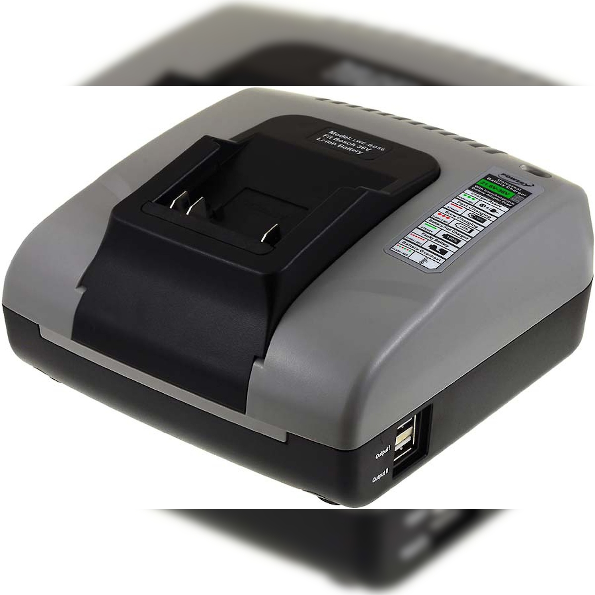 Powery Akku-Ladegerät für Bosch Akku-Bohrhammer GBH 36 VF-Li Image