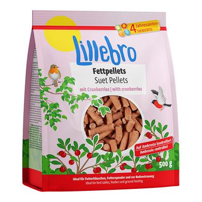 500g suet pellets with cranberries Lillebro Bird Food