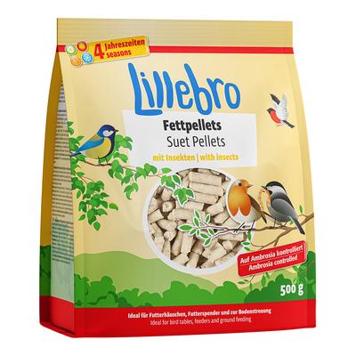 500g suet pellets with insects Lillebro Bird Food