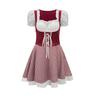 Carnival Oktoberfest Beer Costume Dress Dirndl Trachtenkleider Maid German Munich Wiesn Women's Traditional Style Cloth Dress