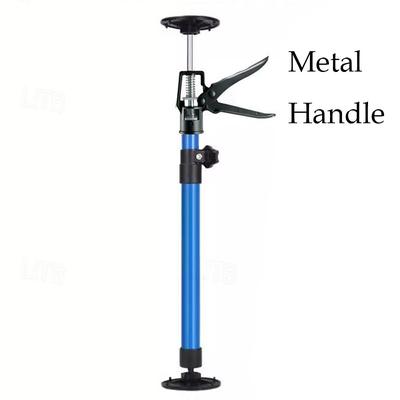 Cabinet Jack Support Pole Quick Adjustable Support Pole Telescopic Steel Rod for Drywall, Cabinets, Crown Moldings, and More - Expands from 45.3 to 114.7 Inches