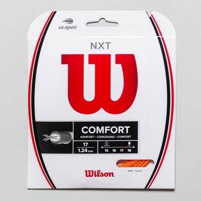 Wilson NXT 17 Neon Orange Tennis String Packages