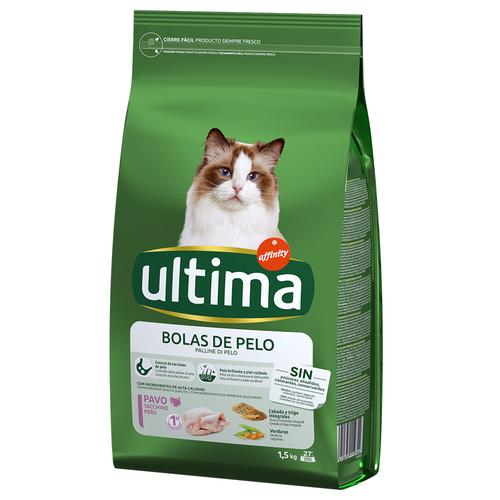 1,5kg Hairball Truthahn & Reis Affinity Ultima Katzenfutter trocken