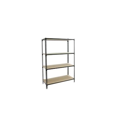 PROREGAL Schwerlastregal MID MULI | HxBxT 150x100x30cm | 4 Fachböden | Fachlast 150kg | Anthrazit | Lagerregal Kellerregal Werkstattregal Image
