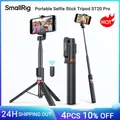 Treppiede SmallRig per iPhone treppiede portatile Selfie Stick ST20 Pro treppiede pieghevole con telecomando Wireless 1.3m di altezza elasticizzata