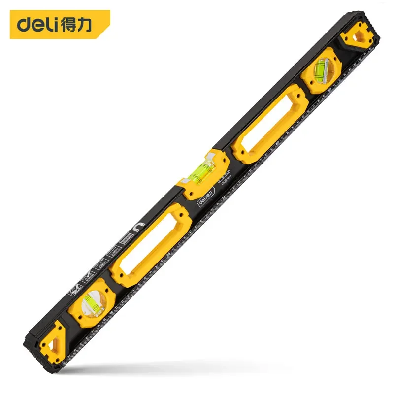 1 pz 600mm livella a bolla magnetica ad alto cuscinetto righello leva bolle antiruggine righello orizzontale righelli di equilibrio ad alta precisione