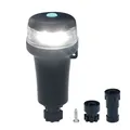 Lampada a LED per navigazione portatile per kayak Adattatori di colore bianco a tutto tondo Luce batterie AA (non incluse) Accessori per barche Marine