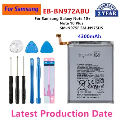 Brand New EB-BN972ABU 4300mAh Battery For Samsung Galaxy Note 10+ Note 10 Plus SM-N975F SM-N975DS phone Batteries