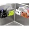 1PC Kitchen Suction Cup Sink Drain Rack Sponge Storage Holder Kitchen Sink Soap Rack Drainer Rack