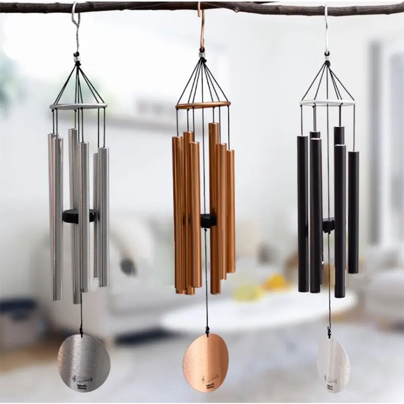 Large Deep Tone Windchime Chapel Bells Wind Chimes Outdoor Garden Home Decor