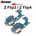 Per Samsung Galaxy Z Flip 3 4 Z Flip4 Dock di ricarica USB Porta caricabatterie con microfono Cavo flessibile Parte di ricambio SM-F721 F711