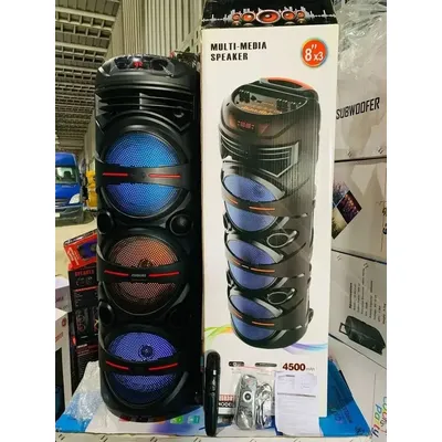 Caixa De som 3000W High-Power Bluetooth Speaker 12 Inch Outdoor Portable Subwoofer 3D Stereo Surround Sound Column Music Center