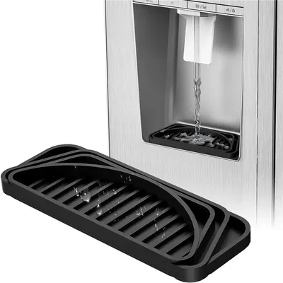 Drainage Leakproof Drip Pan Silicone Water Catcher Tray Refrigerator Drip Pan Spill Water Pads Spill Proof Water Dispenser Tray