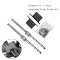 Kit di aggiornamento guida lineare asse Y stampante 3D MGN12H 300MM per stampanti 3D Ender3/Ender3