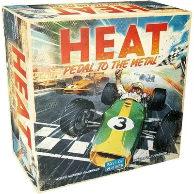 Heat: Pedal to the Metal | Racing Game | 1-6 Players | 60 Minutes Playing Time |Family Game for Kids and Adults
