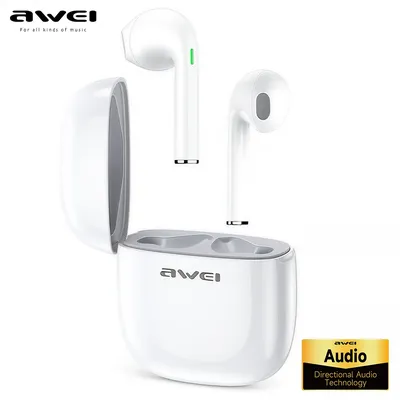 Awei T28 Bluetooth 5.1 Earphones In-ear Wireless Earbuds Headphones With Microphone Sports Headset For iPhone/Hauwei/Xiaomi