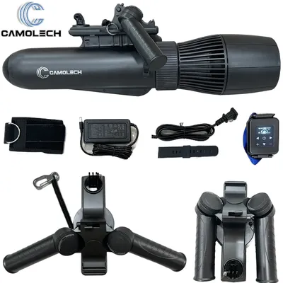 Camolech 700W Paddle Board Motor Diving Scooter, Action Camera Compatible Max 2H Running Underwater Propeller for Pool Sea