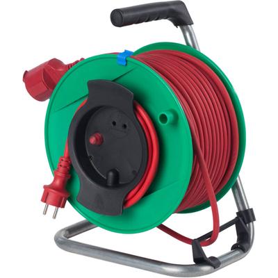 As-schwabe - Kabeltrommel 50 m Außenbereich IP44 H05RR-F 3G1,5 Image