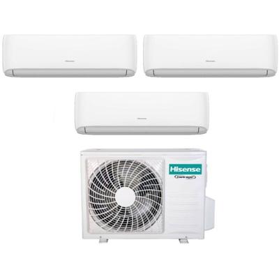 Hisense - Trial Split Inverter Klimagerät Serie hi-comfort 7+9+9 mit 3AMW62U4RFA R-32 Wi-Fi