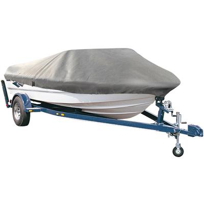 Bootsabdeckplane mit Zubehör bis 600-668x295 cm (XXXL) Grau pro.tec