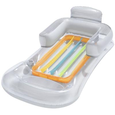 Bestway - Lounge Schwimmliege Schwimmsessel Luftmatratze Wasserliege Badeinsel - grau Image