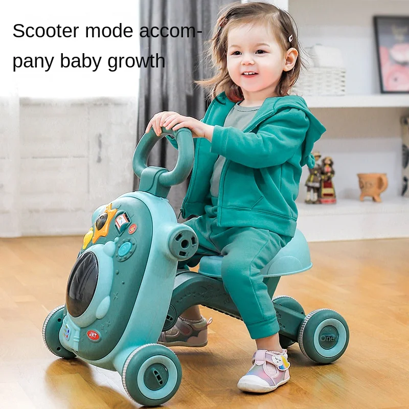 LazyChild Baby Walker Drei-In-One-Multi-Funktion Verstellbar kinder Kinderwagen kinder Walker Baby Walker dropShipping Image