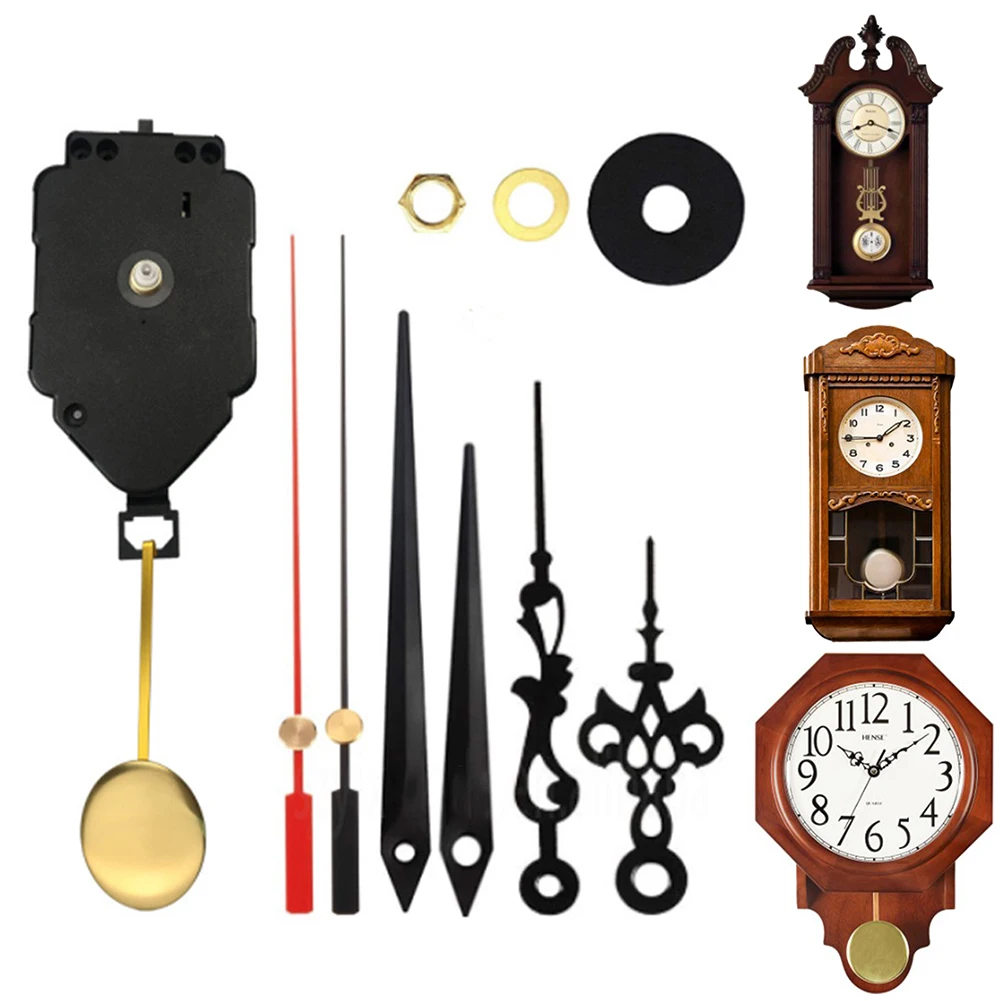 Wand Quarz Pendeluhr Mechanismus Bewegung Set mit Zeigern Zeiger für DIY Wanduhr Reparatur Kits Image