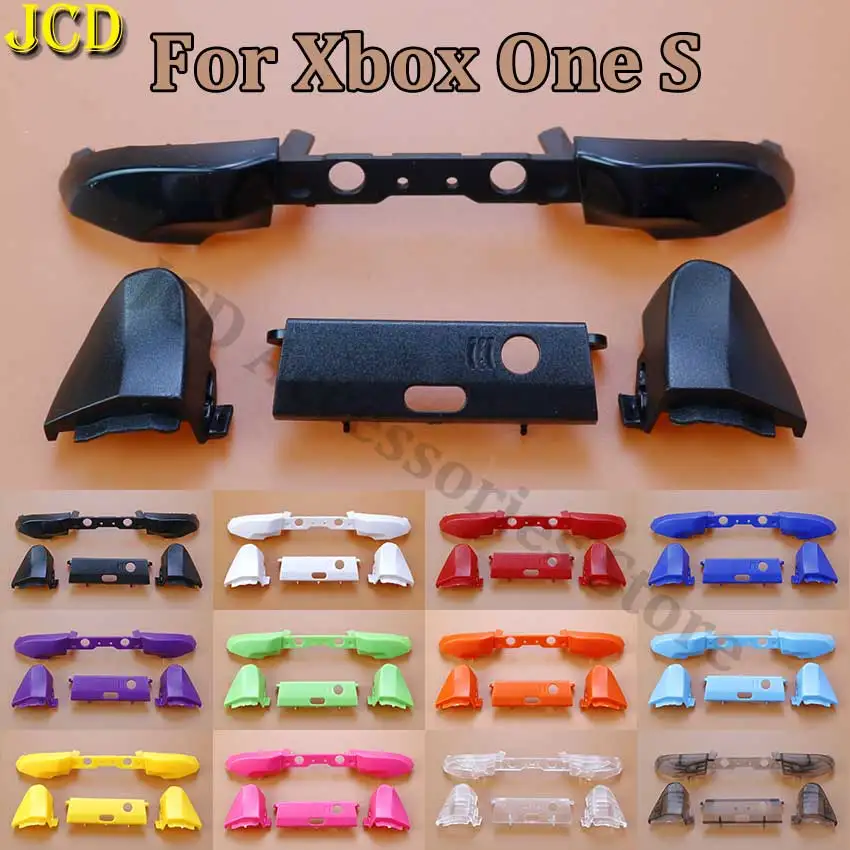 JCD 1Set Für Xbox One Slim S Core Controller RB LB Stoßstange RT LT Trigger-Taste Mittleren Bar Halter Reparatur teile Image
