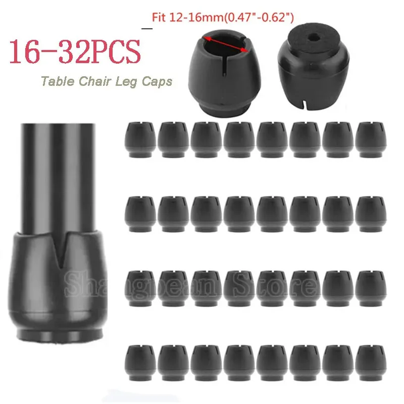 32/16 stücke Stuhl Bein Kappen Gummi Füße Schutz Pads Möbel Tisch Abdeckungen Socken Stecker Abdeckung Möbel Nivellierfüße Hause decor