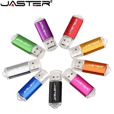 JASTER Individuelles Logo Pendrive 4 GB Mini-USB-Flash-Laufwerk 8 GB Kostenloser Schlüsselanhänger USB-Stick 16 GB Werbegeschenk U-Disk 32 GB Abschiedsgeschenk Image