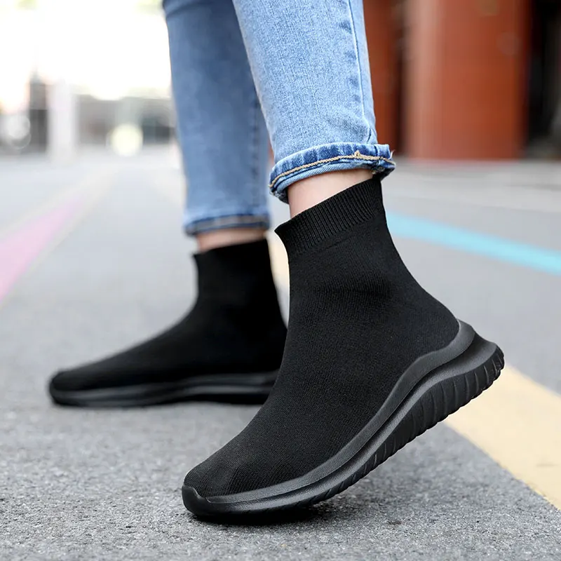 High-top Socke Turnschuhe Männer Trendy Hip-hop Sport Schuhe Frauen Mesh Atmungsaktive Jogging Schuhe Oversize Wanderschuhe Männliche schuhe
