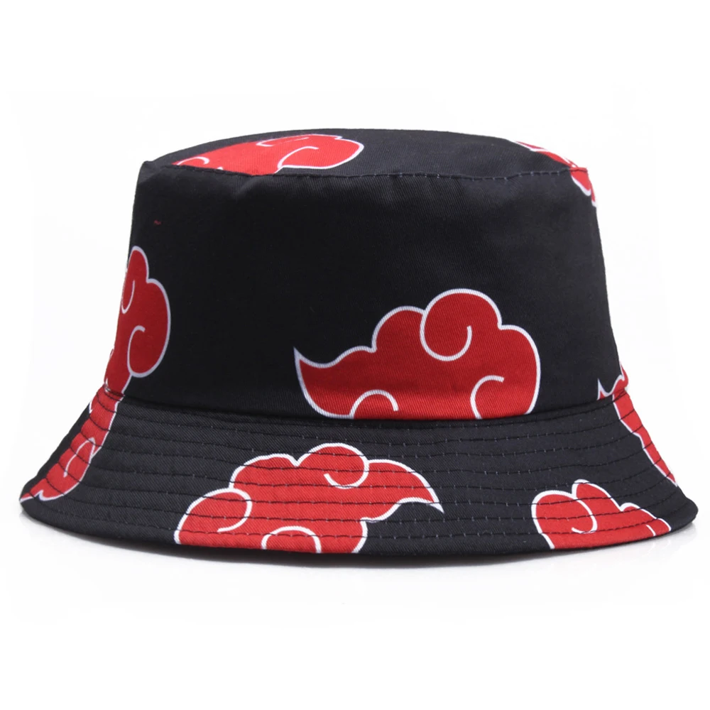 Im freien Sonnencreme Eimer Hut männer Japanischen Kunst Cartoon Druck Cloud Fischer frauen Becken Kappe Image