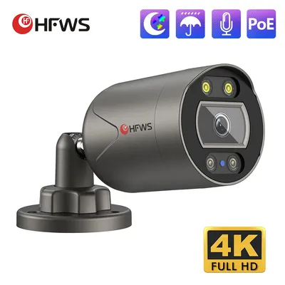 4k IP-Kamera Poe CCTV-Set Video überwachungs kit Kamera Outdoor Home Security Kamerasystem Home Outdoor
