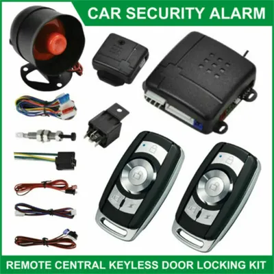 1 Set Auto Alarm System Fernbedienung von Auto Einbruch Alarm System Auto Vibration Alarm Anti Diebstahl Sicherheit System