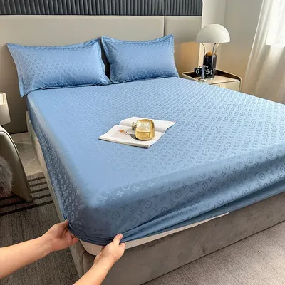 Rainfire Jacquard wasserdichte Bettwäsche Spann betttuch staub dichte Tages decke voll eingewickelt voller Queen Size mattress Bezug einteilig