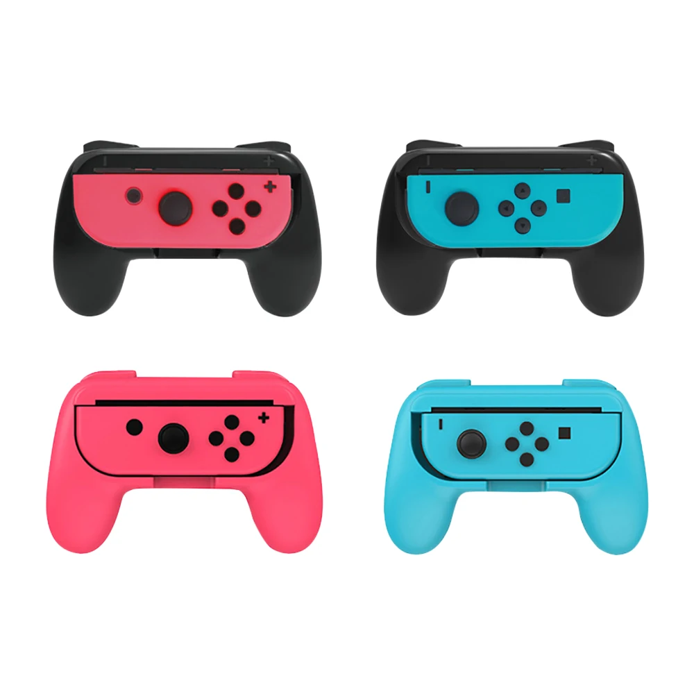 2 teile/satz für Nintend Schalter ABS Gamepad Grip Griff Joypad Ständer Halter für Nintendo Schalter Links Rechts Joy-Con spiel Controller Image