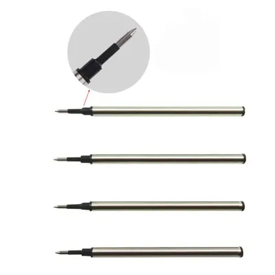 2 Stück 6 Stück 12 Stück 111 mm Metall schwarz Signierstift Nachfüllung 0,5 mm 0,7 mm Spitze