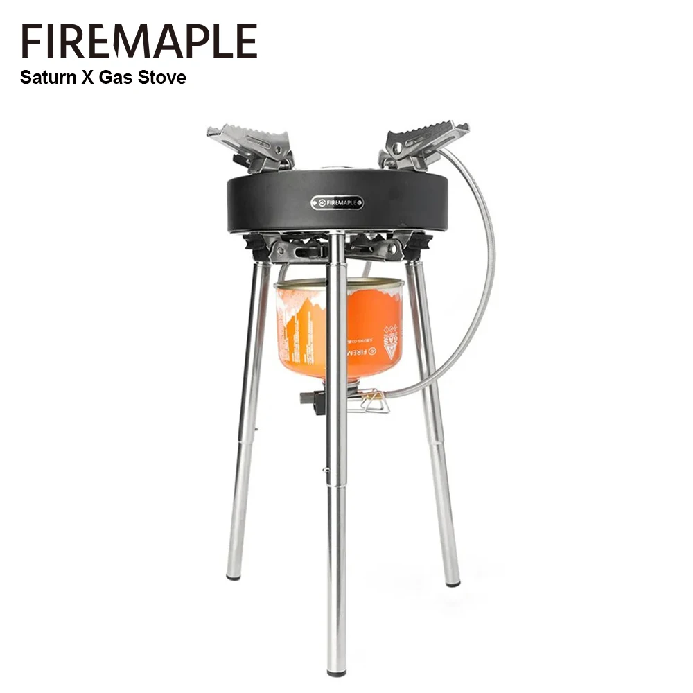 Fire Maple Saturn X 11000 W Hochleistungs-Gasherd, geteilter Gasbrenner, Doppelvorwärmer, Camping-Gasherd, Outdoor-Wandern Image