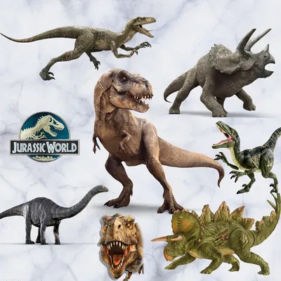 Kind Sci-Fi Anime Poster Lustige Dinosaurier 3D Vinyl Wandaufkleber Home Dekoration für Kinderzimmer Image