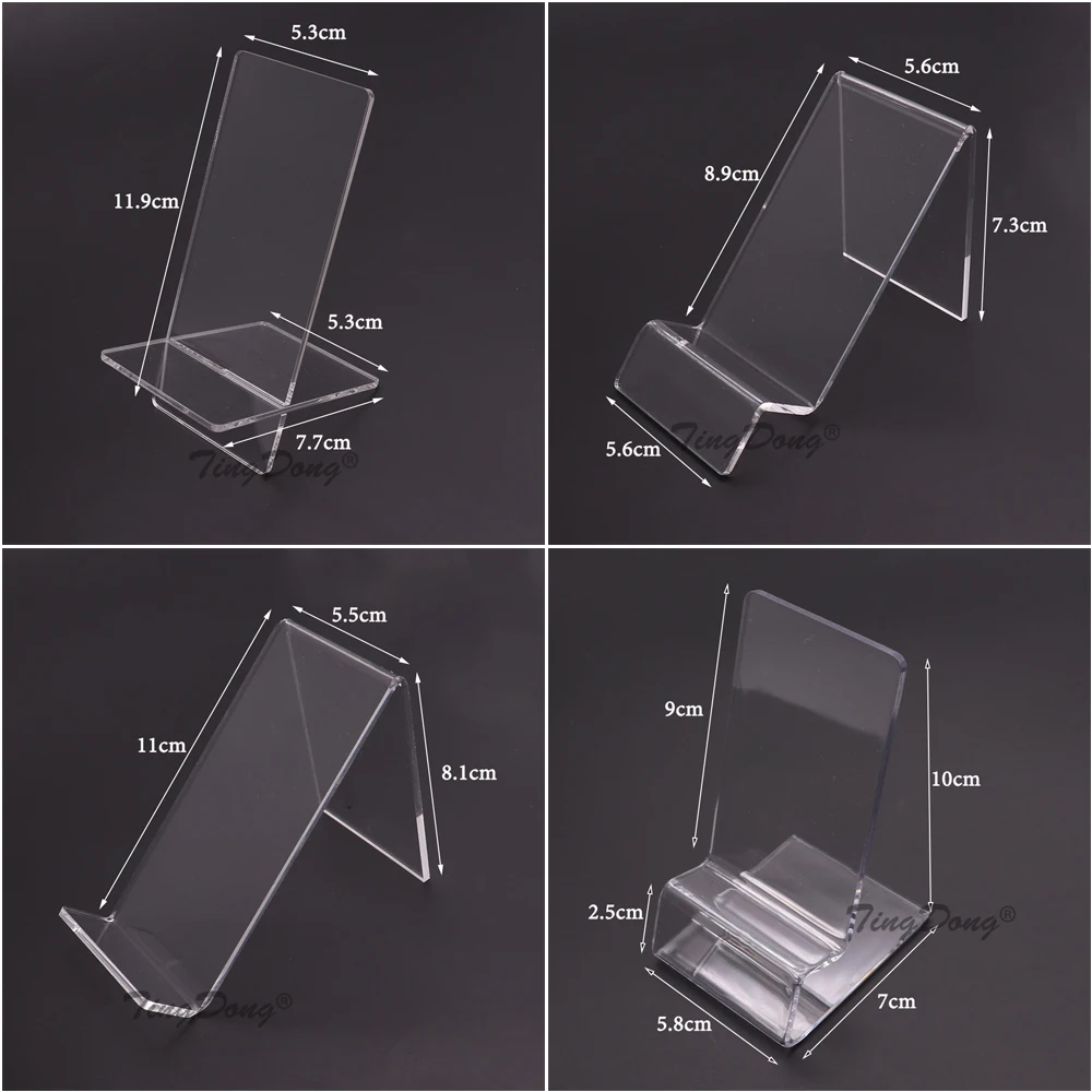 TingDong Für GB GBP GBC GBA PSP PSV 3DS 2DS Konsole Ausstellung Halterung Klar Regal Fenster Zähler Vitrine Telefon Display Stand Image