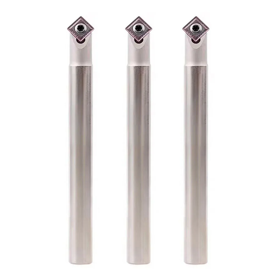 CNC-Dreh werkzeuge 45-Grad-Festpunkt-Fasenschneiderhalter für Spmx-Hartmetalle in sätze Edelstahl-Mittel bohren Image