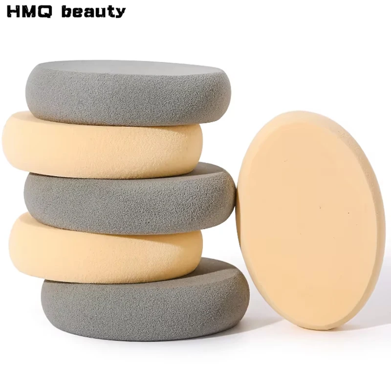 4/1 stücke Oval Make-Up Schwämme Cosmetic Puff Nass Und Trocken Foundation Pulver Glatte Schwamm Mehrzweck Schönheit Make-Up Zubehör