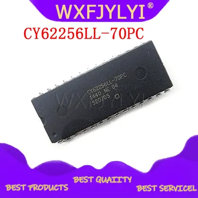 1PCS CY62256LL-70PC CY62256NLL-70PXC CY62256LL CY62256 256K (32K x 8) Statische RAM DIP28 Image